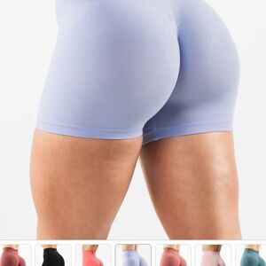 NWT Alphalete amplify short mystic blue small